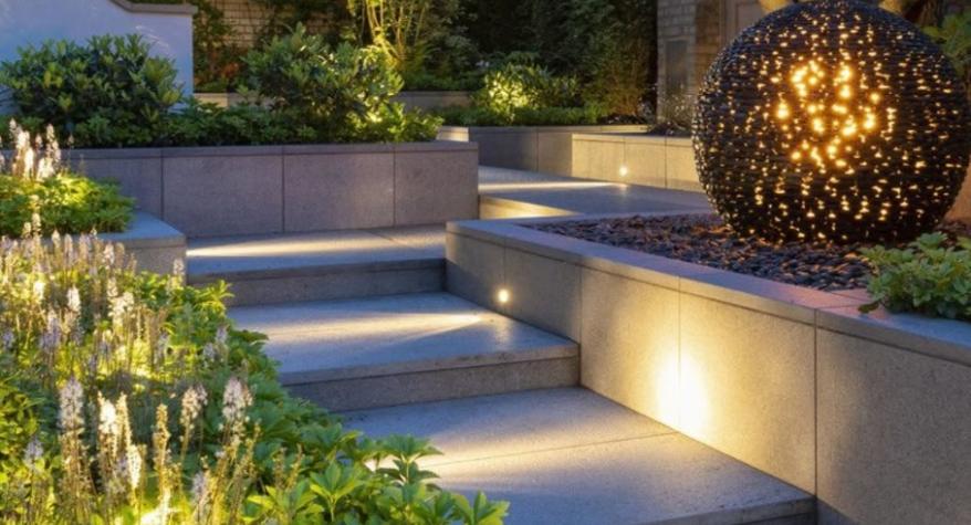 Outdoor lighting installation in Bristol: Design advice from your local electrician.